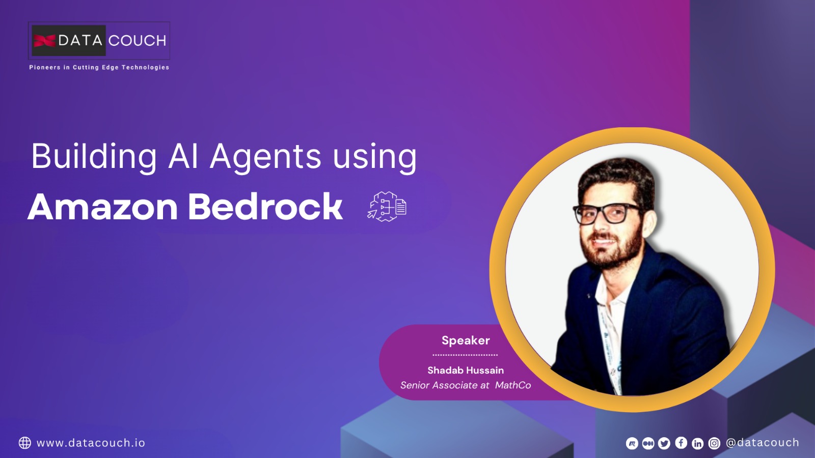 Building AI Agents using Amazon Bedrock | Webinar Replay