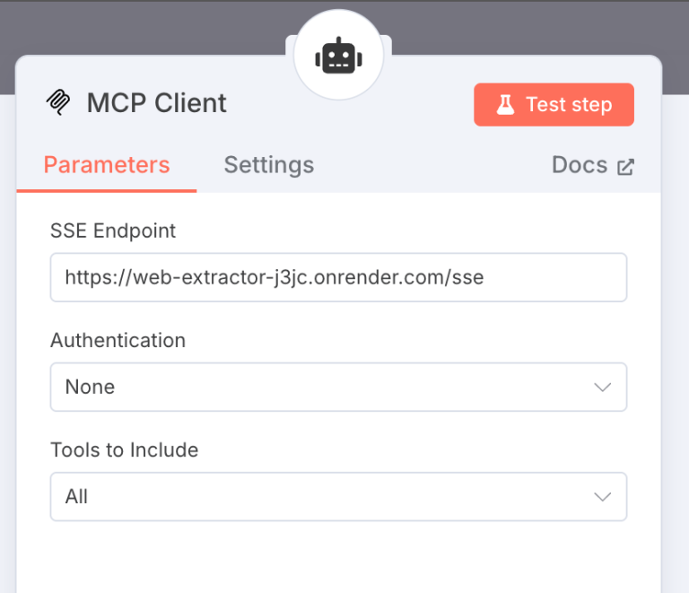 Using the MCP Client as a tool in n8n workflow