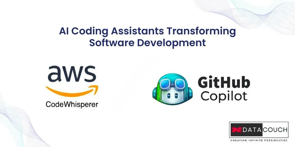 AI coding assistants like GitHub Copilot and Amazon CodeWhisperer accelerating software development.