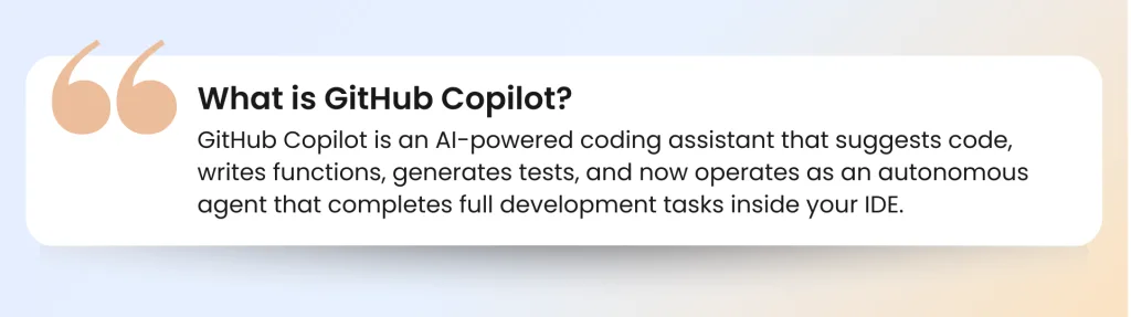 What is GitHub Copilot